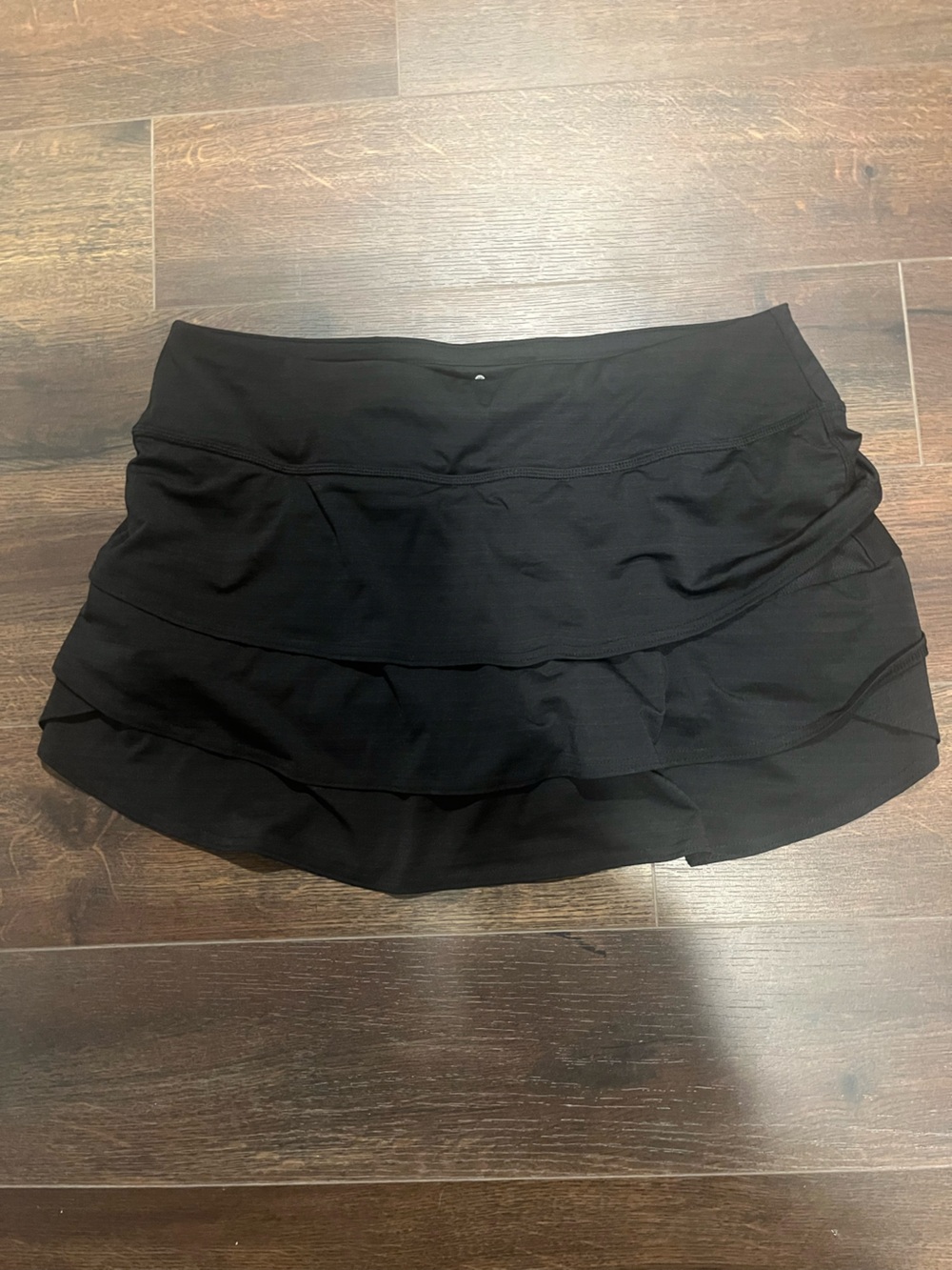 Athleta Black Tiered Athletic Skort